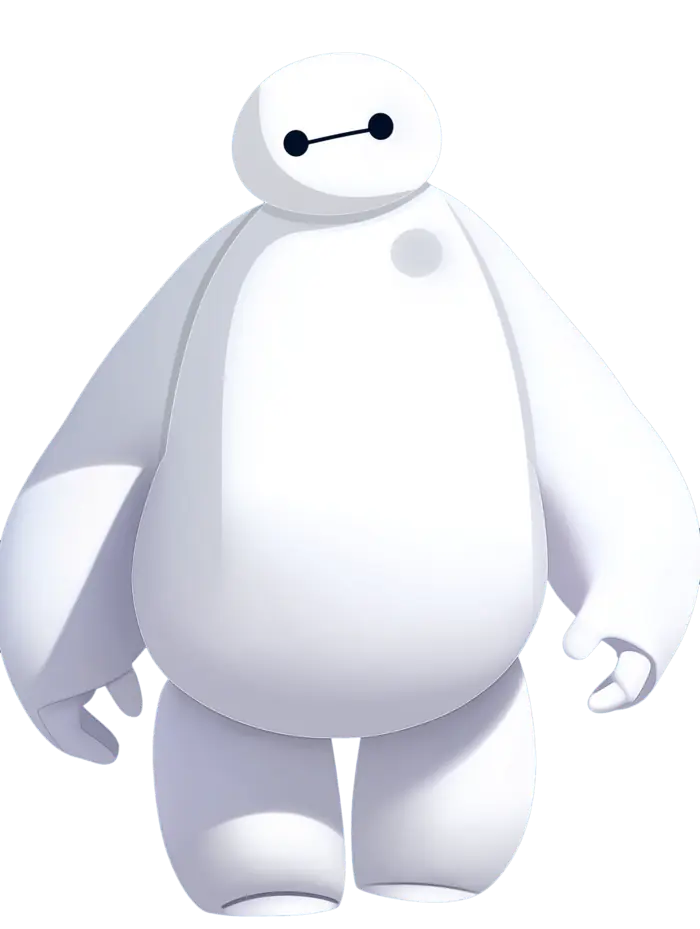 Baymax - HeartBuddy character