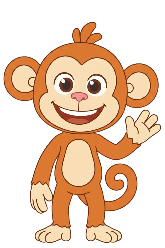 Monkey - HeartBuddy character